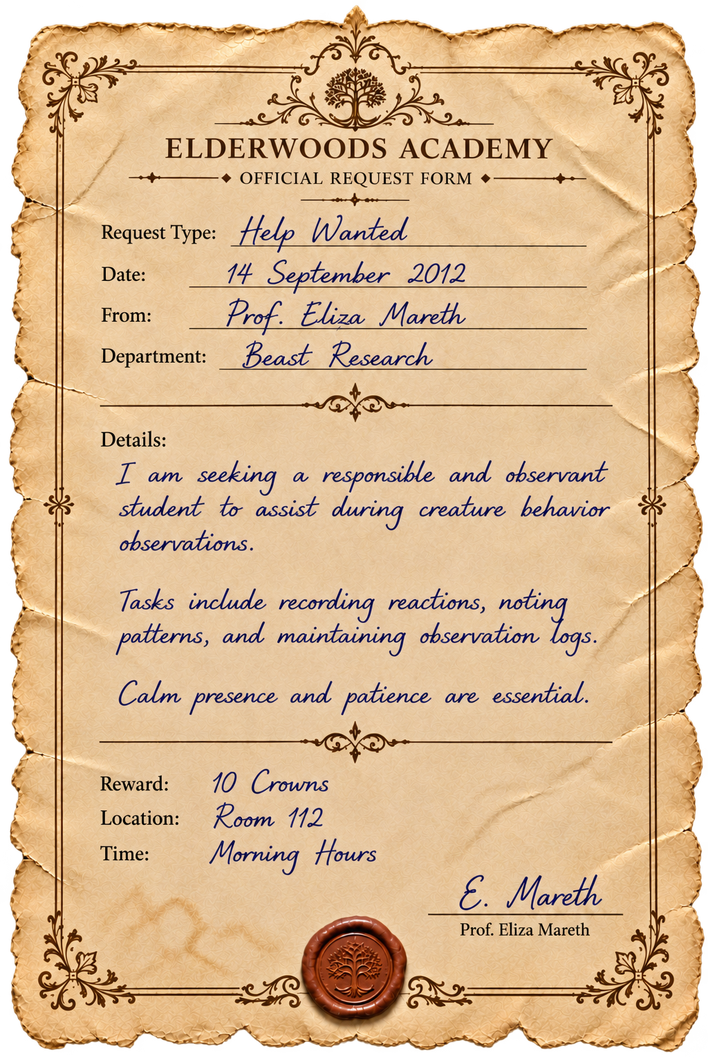 Academy Task